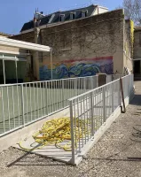 Installation de gardes corps pour une école
